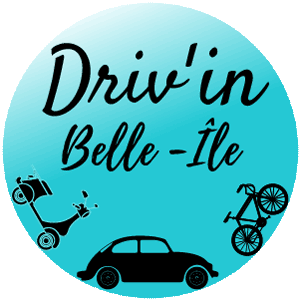 Logo bleu Driv'in Belle-Île agence de location à Belle-Île