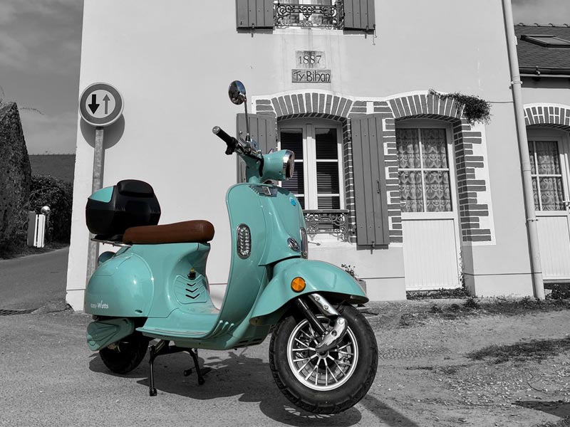 scooter à Belle-Île